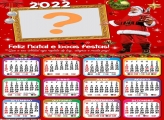 Calendário 2022 Natal Coca-Cola com Foto Montagem