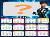 Calendário 2019 Max Steel