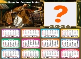Calendário 2026 Santo Agostinho Foto Montagem