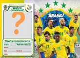 Convite Você foi convocado Copa do Mundo