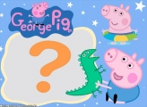 George Pig Emoldurar Foto Online