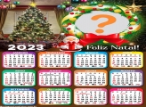 Editar Online Calendário 2023 Guirlanda de Natal