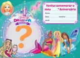 Convite Barbie Dreamtopia