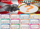 Calendário 2024 Dumbo com Foto Online