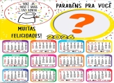 Calendário 2026 Você já não é mais tão xovem Juntar Foto Online
