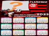 Calendário 2023 Flamengo Colar Imagem