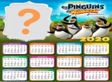 Calendário 2020 Pinguins de Madagascar