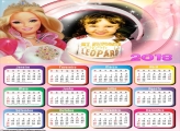 Calendário 2018 Boneca Barbie