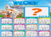 Calendário 2026 Ploey Foto Colagem