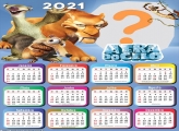 Calendário 2021 A Era do Gelo