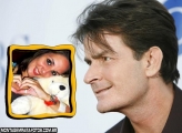 Moldura Charlie Sheen