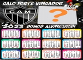 CalendÃ¡rio 2023 AtlÃ©tico Mineiro Colagem de Foto GrÃ¡tis