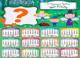 Calendário 2026 Ben e Holly Emoldurar Foto Online