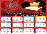 Calendário 2018 Coração Corinthians Time