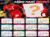 CalendÃ¡rio 2024 Sadio ManÃ© Editar Fotos Montagem