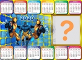 Fazer Montagens de Fotos Calendário 2020 Wolverine