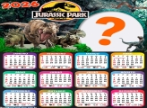 Calendário 2026 Jurassic Park Colagem de Fotos