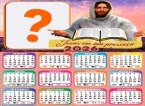 Calendário 2026 Jesus em Tua Presença Montagem de Foto