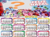 Calendário 2022 Natal My Little Pony Gratuito