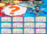 Foto Calendário 2026 Beyblade Burst Turbo Grátis
