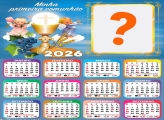 Calendário 2026 Minha Primeira Comunhão Criar Montagem