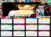 Calendário 2018 Esquadrão Suicida Personagens